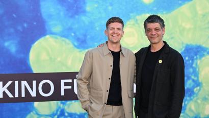 Bild: Felix Hörhager/dpa
Die neuen Ermittler bei der Weltpremiere in München.