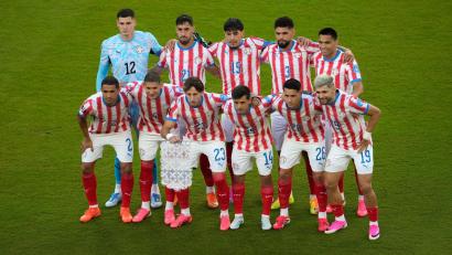 Bild: Jeff Chiu/AP/dpa
Paraguay ist eine defensivstarke Mannschaft.