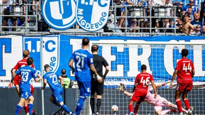 Bild: Julius Frick/dpa
Der 1. FC Magdeburg bezieht im Vilstal sein Trainingslager.