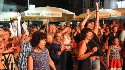 Bild: Petra Hartl
Beste Stimmung beim Altstadtfest in Sulzbach-Rosenberg.