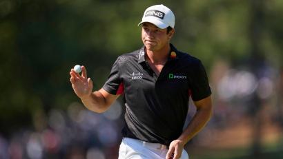 Bild: George Walker IV/AP/dpa
Viktor Hovland hat das PGA-Turnier in Cromwell im Playoff gewonnen. (Archivbild)