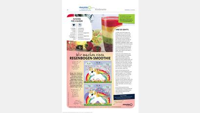 Bild: Oberpfalz-Medien
Wir machen einen Regenbogen-Smoothie