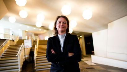 Bild: Carsten Koall/dpa
Andrea Zietzschmann hört 2028 als Intendantin auf. (Archivbild)