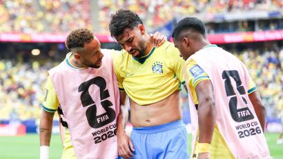 Bild: Vanessa Carvalho/Zuma Press/dpa
Lucas Paquetá (M.) musste gegen Japan zur Pause raus.