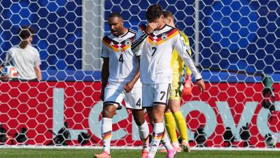 Bild: Martin Meissner/AP/dpa
Deutschland verliert gegen Paraguay im Elfmeterschießen.