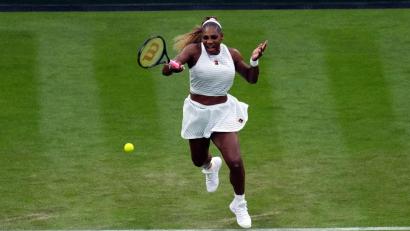Bild: John Walton/PA Wire/dpa
Für Serena Williams war das Einzel-Comeback in Wimbledon schnell wieder vorbei.