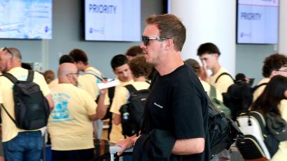 Bild: Jan Woitas/dpa
Ab nach Hause nach einem verpatzten Turnier: Bundestrainer Julian Nagelsmann.
