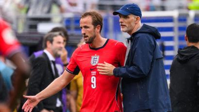 Bild: Tom Weller/dpa
Kapitän und Trainer: Tuchels wichtiger Spieler ist Harry Kane.