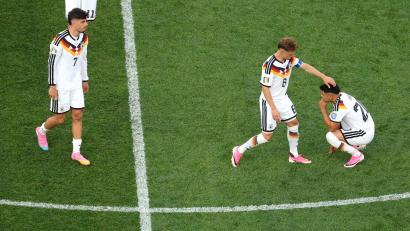 Bild: Jan Woitas/dpa
Große Enttäuschung bei Kimmich und Co. - die deutsche Fußball-Nationalmannschaft ist raus bei der WM.