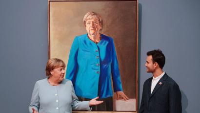 Bild: Kay Nietfeld/dpa
Die Entstehung des Porträts war ein monatelanger Prozess.