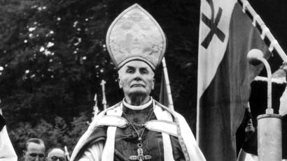Bild: picture alliance / dpa
Kardinal Faulhaber starb 1952. (Archivbild)