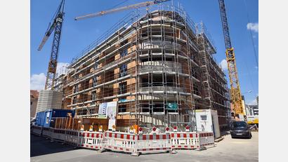Bild: exb
Moderner Wohnungsbau in Weiden: nachhaltig, innenstadtnah und wirtschaftlich durchdacht.