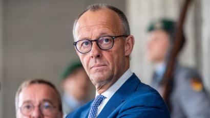Bild: Michael Kappeler/dpa POOL/dpa
Bundeskanzler Friedrich Merz (CDU) erwartet große Fortschritte durch den Koalitionsausschuss.