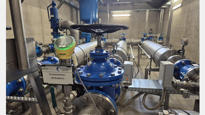 Bild: Lowak
Zum neuen Pumpwerk in Schirmitz gehören drei leistungsstarke Pumpen.