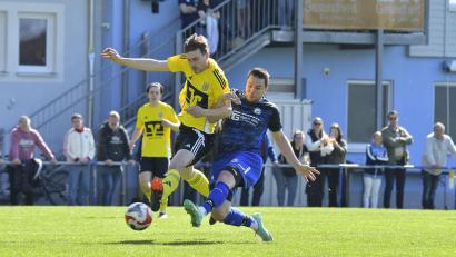 Archivbild: Hubert Ziegler
Upos Nikolai Seidel traf im Pokal gleich vier Mal.