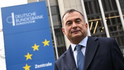 Bild: Arne Dedert/dpa
Joachim Nagel sieht die Inflation im Euroraum immer noch als zu hoch an. (Archivbild)