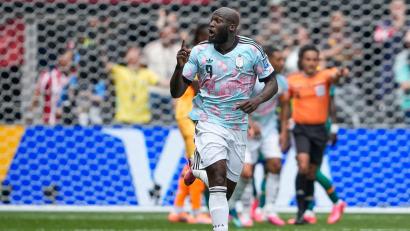 Bild: Lindsey Wasson/AP/dpa
Lukaku traf wie gegen Neuseeland als Joker.