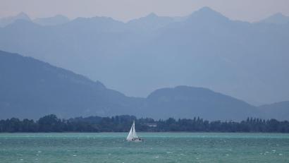 Bild: Karl-Josef Hildenbrand/dpa
Sommerwetter mit ein paar Schauern gibt es in Bayern. (Archivbild)