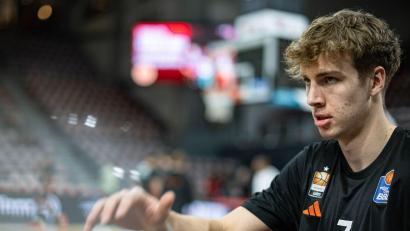 Bild: Daniel Löb/dpa
Wechselt von Ulm zu den Bayern: Tobias Jensen. (Archivbild)