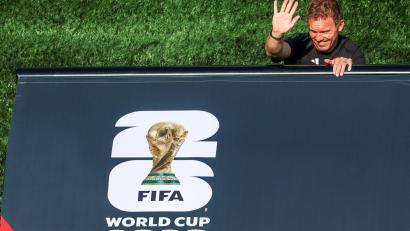 Bild: Jan Woitas/dpa
Das WM-Spiel gegen Paraguay war das letzte von Julian Nagelsmann als Bundestrainer. (Archivbild)