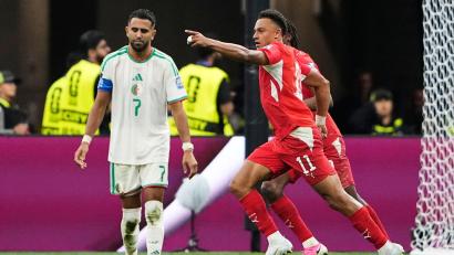 Bild: Lindsey Wasson/AP/dpa
Frust in Vancouver: Mahrez und sein Team waren ohne Chance.