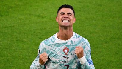 Bild: Sammy Kogan/The Canadian Press/AP/dpa
Steht mit Portugal im Achtelfinale: Cristiano Ronaldo.