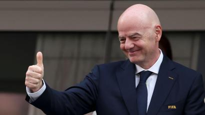 Bild: Bai Xuefei/XinHua/dpa
FIFA-Präsident Gianni Infantino hebt die Leistung der Superstars bei dieser WM hervor. (Archivbild)