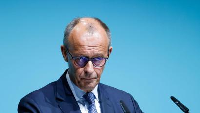 Bild: Thomas Banneyer/dpa
Kanzler Merz sieht Deutschland vor sehr guten Jahren stehen