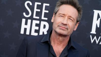 Bild: Jordan Strauss/AP/dpa
„Akte X“-Star David Duchovny erhält den Ehrenpreis des Festivals. (Archivbild)