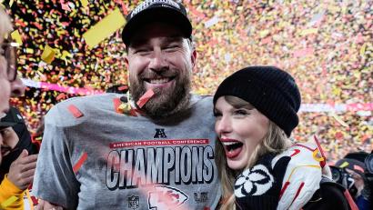 Archivbild: Ashley Landis/AP/dpa
Taylor Swift und Travis Kelce sind verheiratet.