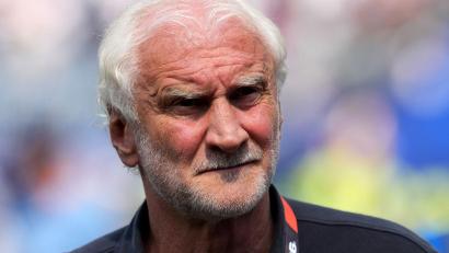 Bild: Nick Potts/PA Wire/dpa
Rudi Völler hat noch einen Vertrag als DFB-Sportdirektor bis 2028. (Archivbild)
