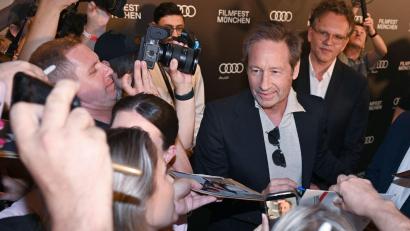 Bild: Felix Hörhager/dpa
„Akte X“-Star David Duchovny war der Ehrengast beim Abschlusswochenende des Münchner Filmfestes.