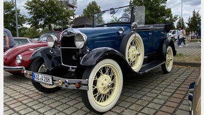 Bild: Claudia Völkl
Auf Hochglanz gebracht: Ein Ford T-Modell