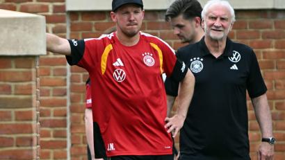 Bild: Federico Gambarini/dpa
Rudi Völler sieht einige Dinge im Wirken von Ex-Bundestrainer Julian Nagelsmann kritisch. (Archivbild)