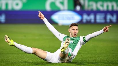 Bild: Daniel Karmann/dpa
Branimir Hrgota wechselt zum FC St. Pauli. (Archivbild)