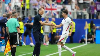 Bild: Nick Potts/PA Wire/dpa
Verteidiger John Stones hat Trainer Thomas Tuchel nach dem Sieg gegen Mexiko mit einer vorgetäuschten Verletzung reingelegt. (Archivbild)