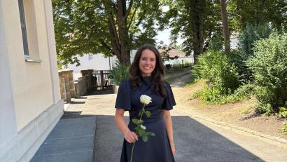 Bild: Konrad
Lisa-Marie Konrad vom Erasmus-Gymnasium hat rechnerisch einen Abitur-Schnitt von 0,8 erreicht.