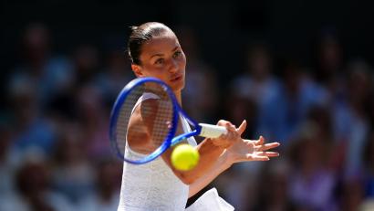 Bild: Mike Egerton/PA Wire/dpa
Marta Kostjuk ist Wimbledon-Halbfinalistin.