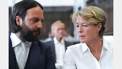 Bild: Marcus Brandt/Pool dpa/dpa
Christina Block soll den Auftrag zur Entführung gegeben haben.
