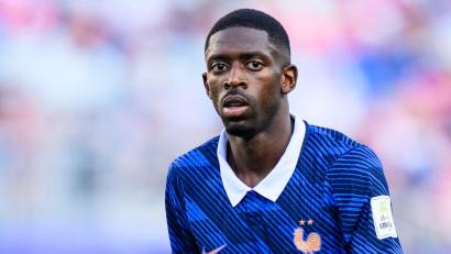 Bild: Tom Weller/dpa
Will mit Frankreich seinen zweiten WM-Titel: Ousmane Dembélé. (Archivbild)