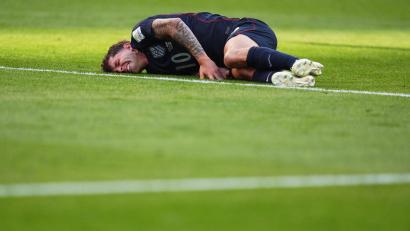 Bild: Manu Fernandez/AP/dpa
Christian Pulisic verletzte sich in der WM-Partie gegen Belgien. (Archivbild)