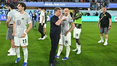 Bild: Swen Pförtner/dpa
Christian Eriksen wird in der dänischen Heimat seine Reha starten. Ein Verbleib beim VfL ist offen.