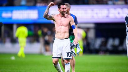 Bild: Tom Weller/dpa
Seit drei Jahren MLS, aber bei der WM noch prägend: Lionel Messi.