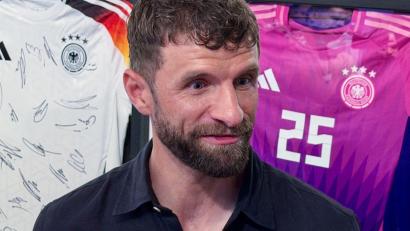 Bild: Christoph Lother/dpa
Wieder zurück auf dem Fußballplatz: Thomas Müller. (Archivbild)
