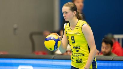 Bild: Sebastian Kahnert/dpa
Leana Grozer war beste Punktesammlerin. (Archivbild)