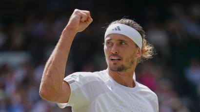 Bild: Kirsty Wigglesworth/AP/dpa
Alexander Zverev schaltet sein Handy bei Grand-Slam-Turnieren aus.