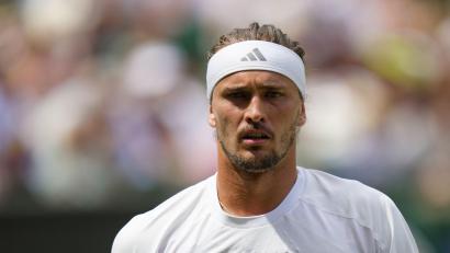 Bild: Brian Inganga/AP/dpa
Alexander Zverev erzählte in Wimbledon, wie sein Tag in etwa ablaufen wird.