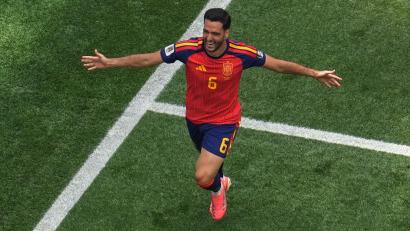 Bild: Marcio J. Sanchez/AP/dpa
Matchwinner Mikel Merino.