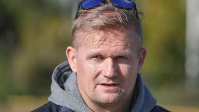 Bild: Friso Gentsch/dpa
Erling Haalands Vater Alf-Inge ärgerte sich über Norwegens WM-Aus mächtig. (Archivbild)