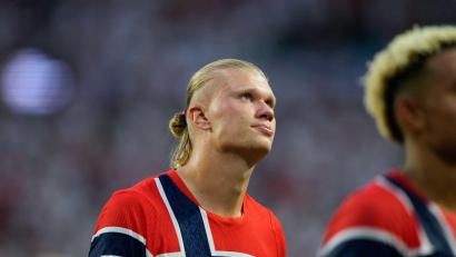 Bild: Rebecca Blackwell/AP/dpa
Erling Haaland und seine Norweger sind im WM-Viertelfinale gegen England ausgeschieden.